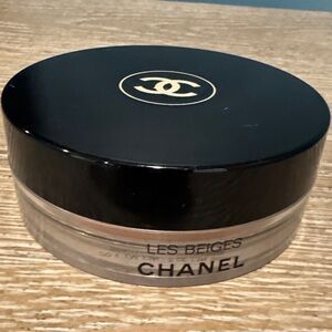 CHANEL Les Beiges Black and Clear Powder Container